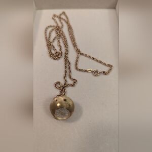 Rare Vintage Kelbert 17 Jewels Swiss Necklace watch. WORKING CONDITION